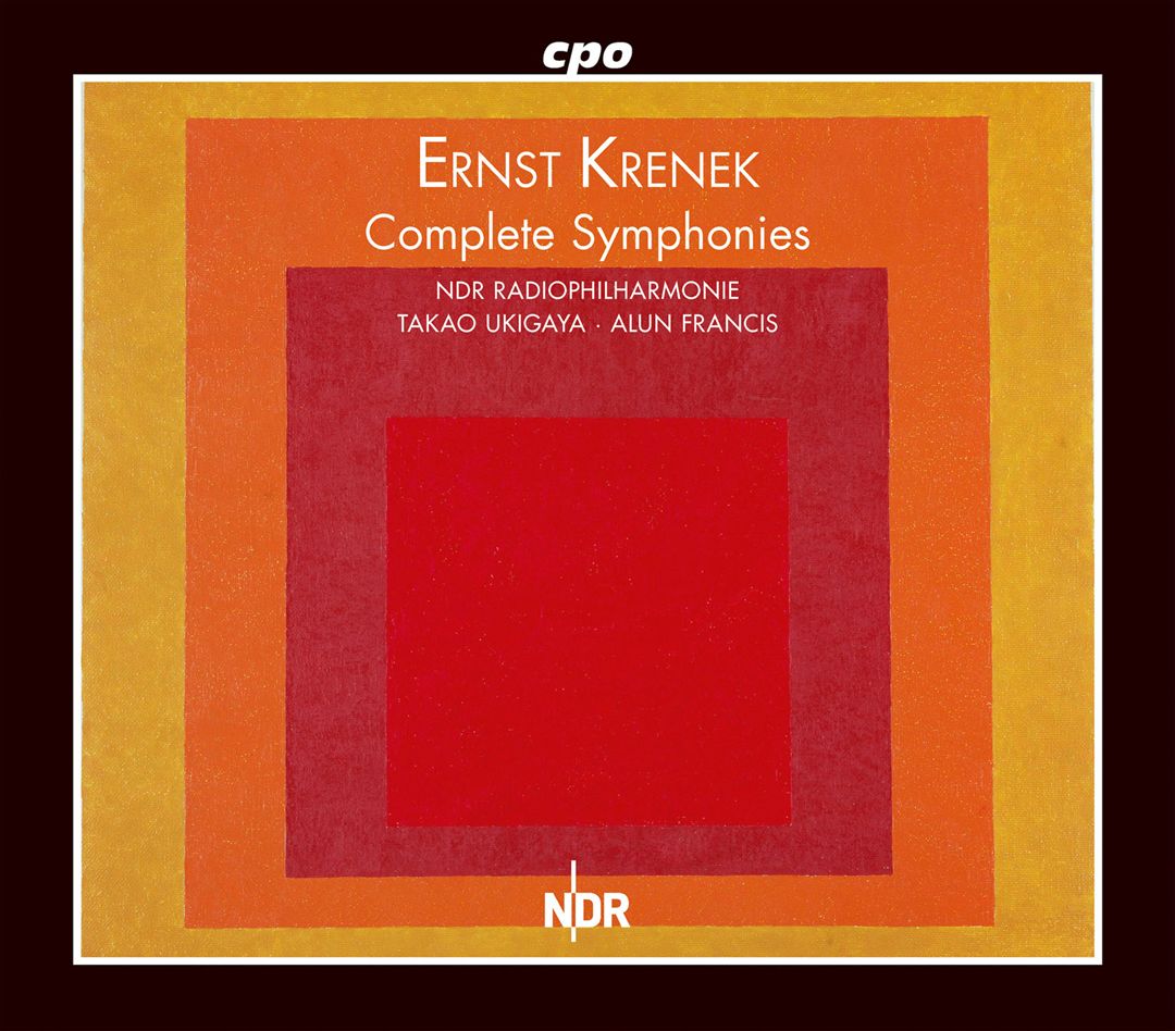 Ernst Krenek: Complete Symphonies cover art