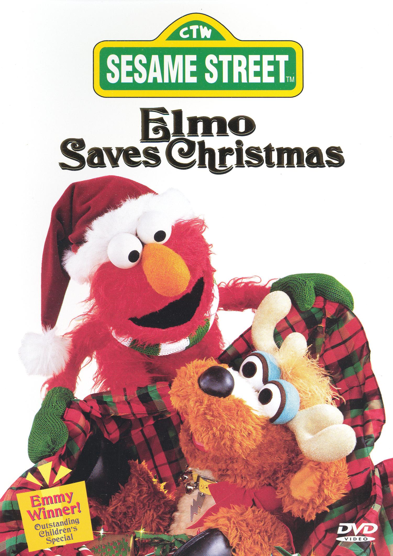 Sesame Street: Elmo Saves Christmas cover art