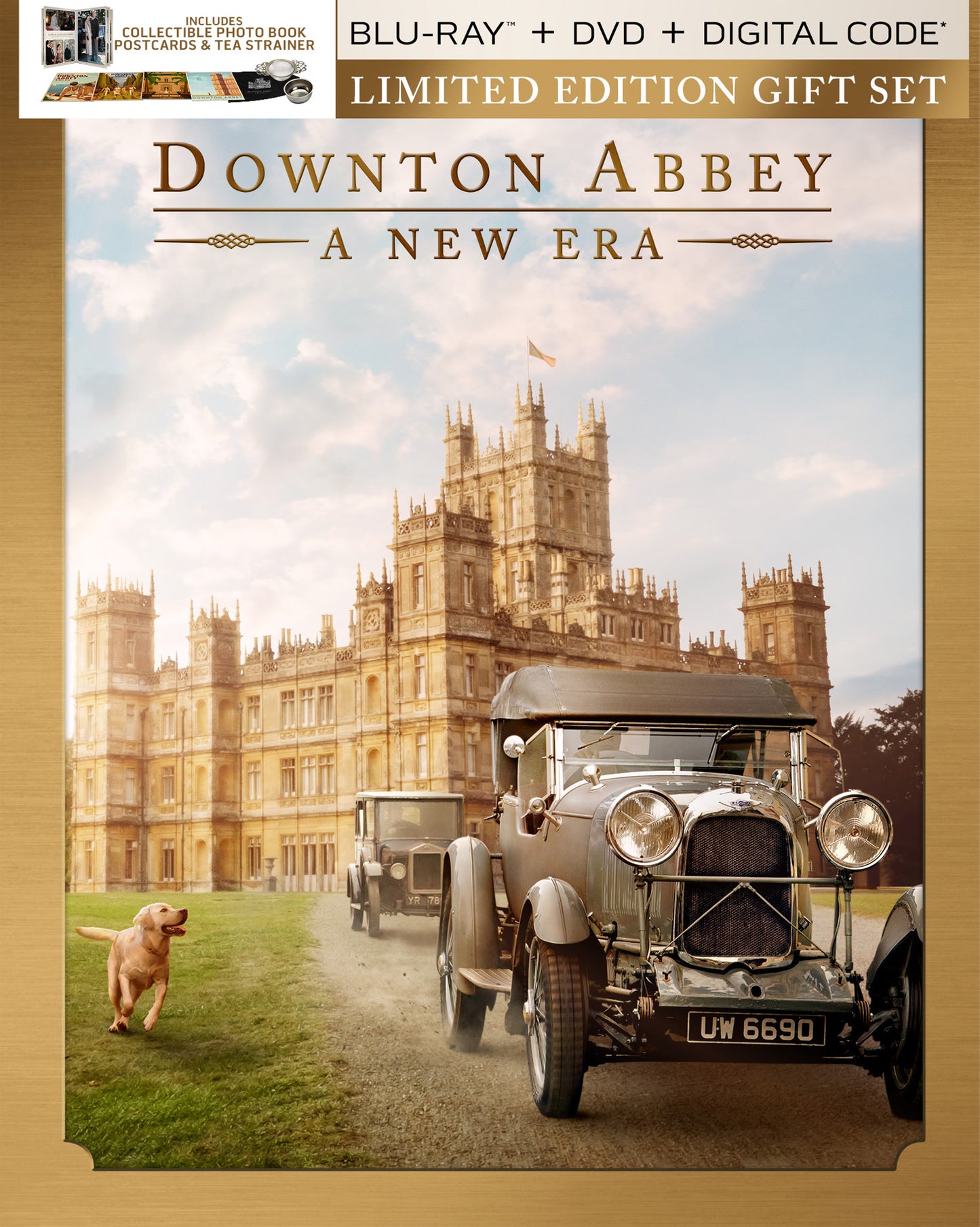 Downton Abbey: A New Era [Includes Digital Copy] [Blu-ray/DVD] [Limited Edition] cover art