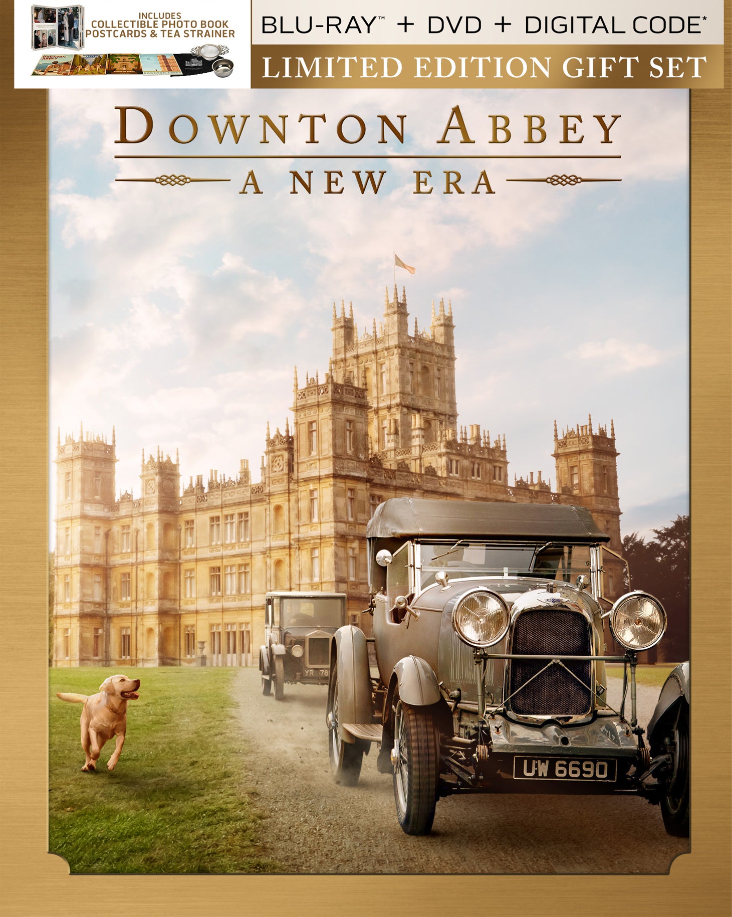 Downton Abbey: A New Era [Includes Digital Copy] [Blu-ray/DVD] [Limited Edition] cover art