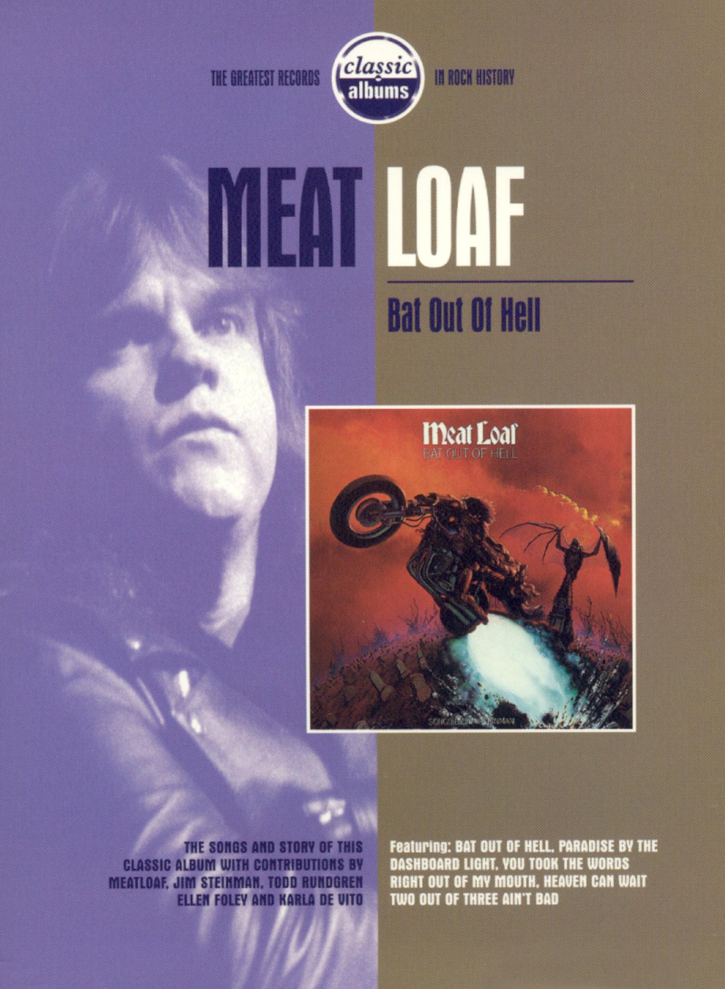 Meatloaf: Bat out of Hell cover art