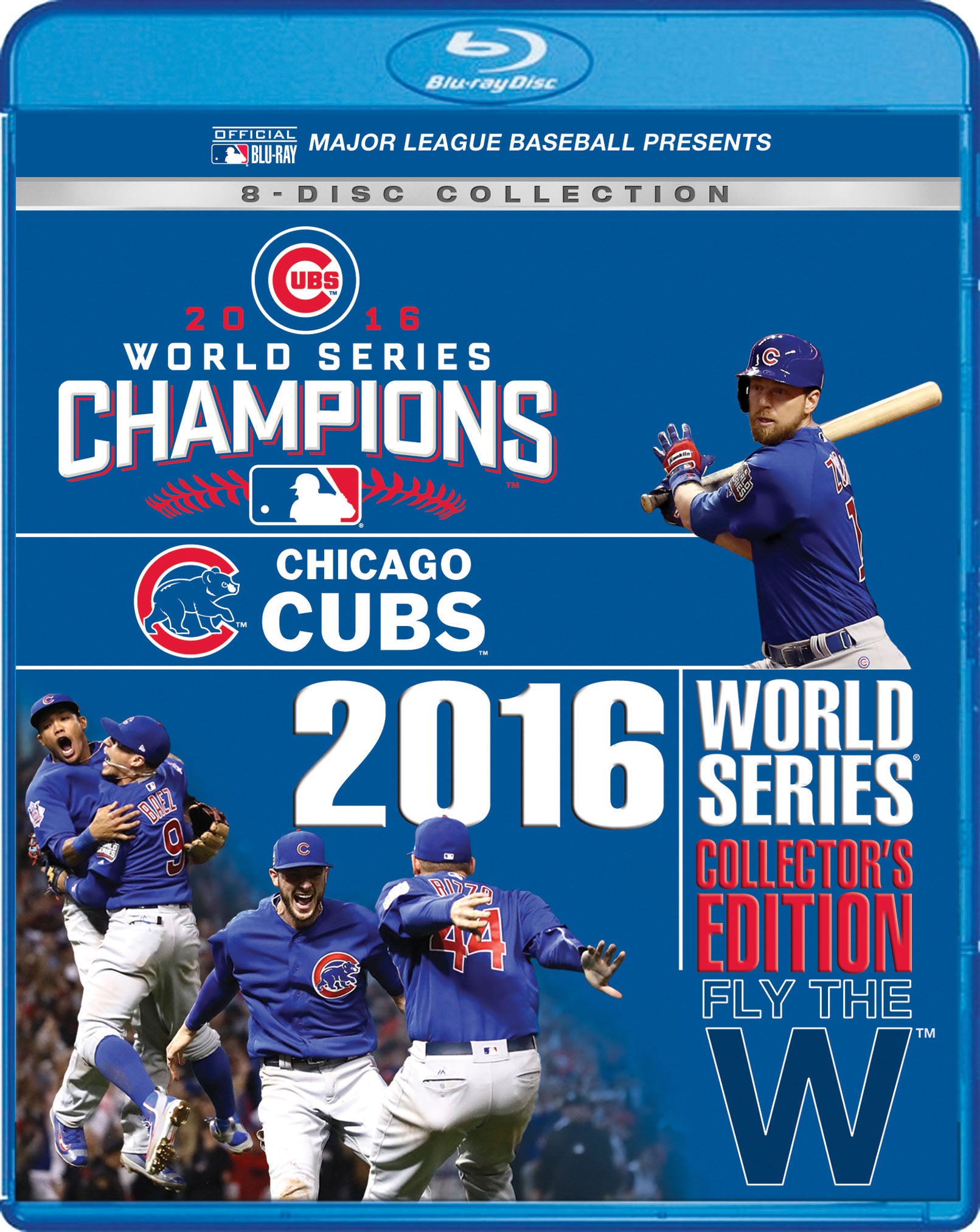 2016 World Series Champions: The Chicago Cubs [Blu-ray/DVD] cover art