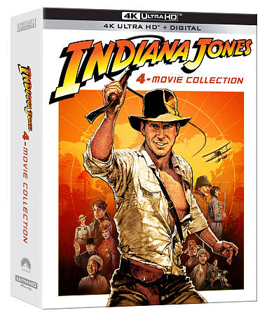 Indiana Jones 4-Movie Collection cover art