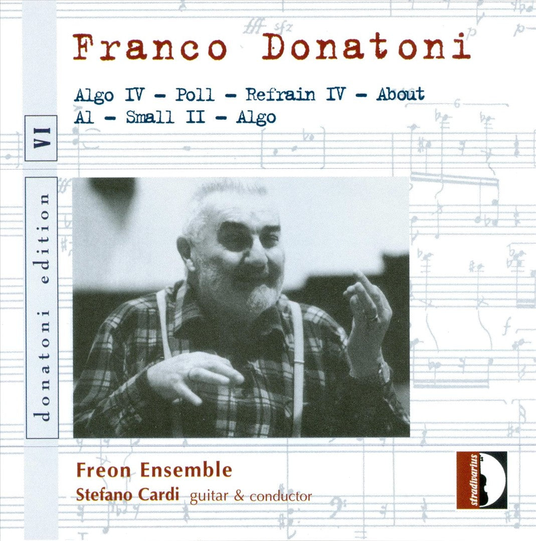 Franco Donatoni: Algo IV; Poll; Refrain IV and Others cover art