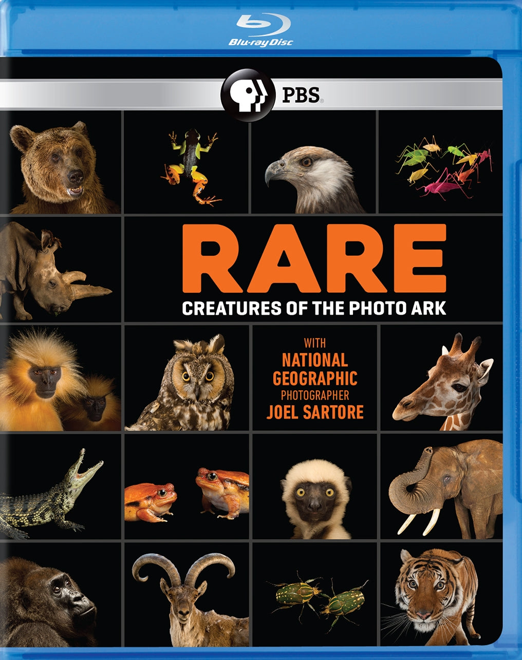 Rare: Creatures of the Photo Ark [Blu-ray] cover art