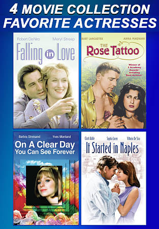 Favorite Actresses: 4-Movie Collection cover art
