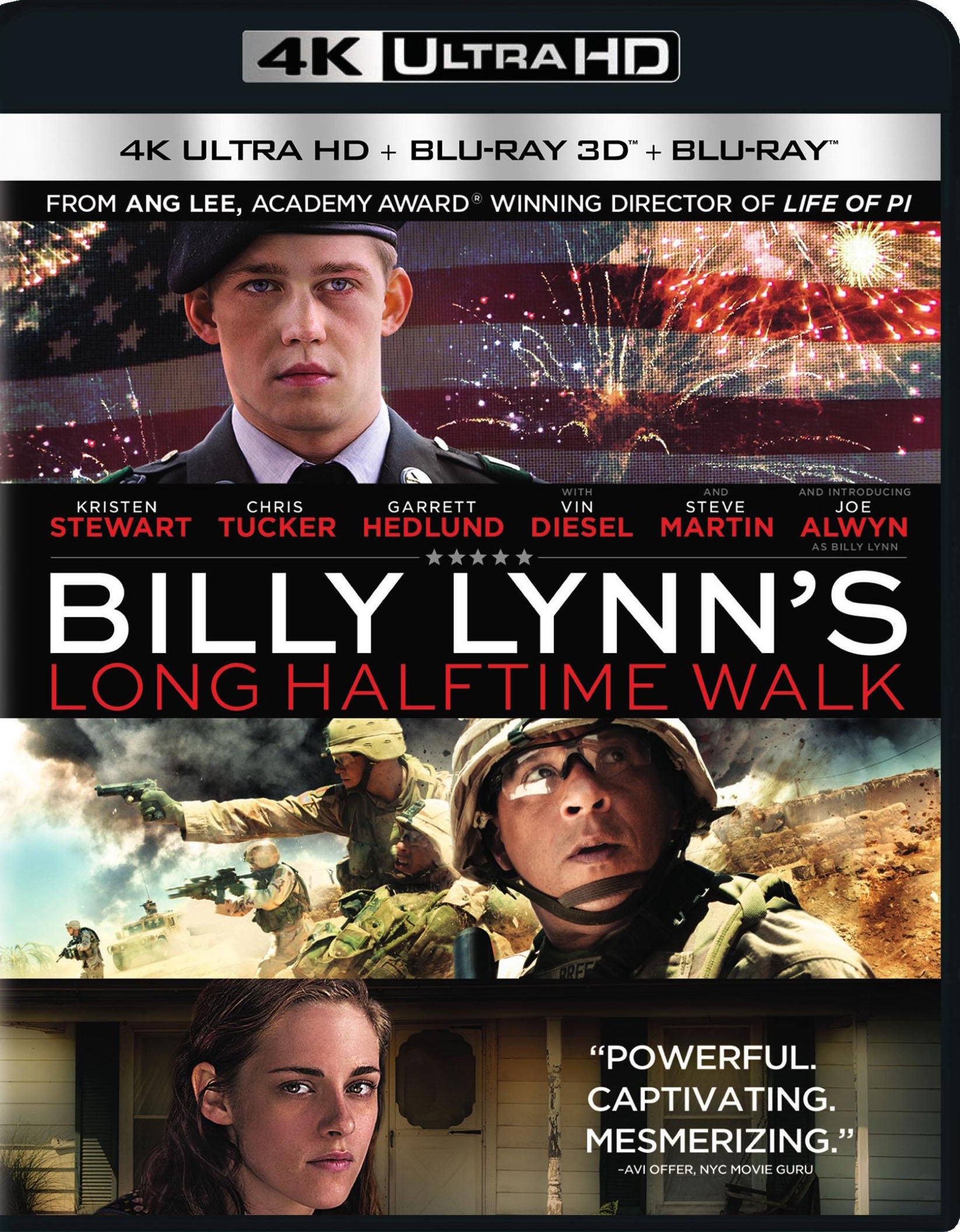 Billy Lynn's Long Halftime Walk [4K Ultra HD Blu-ray/Blu-ray] cover art