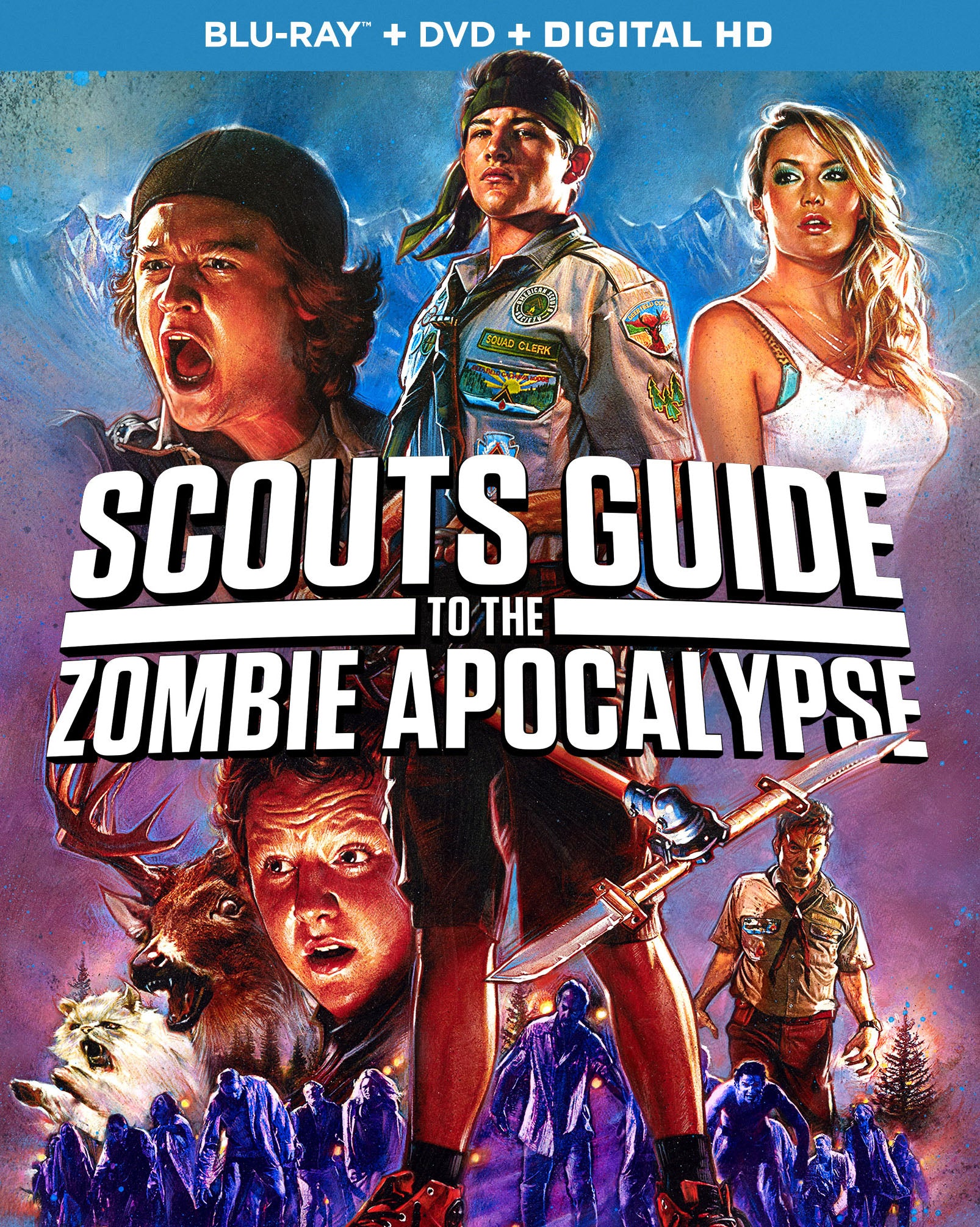 Scouts Guide to the Zombie Apocalypse [Blu-ray/DVD] cover art