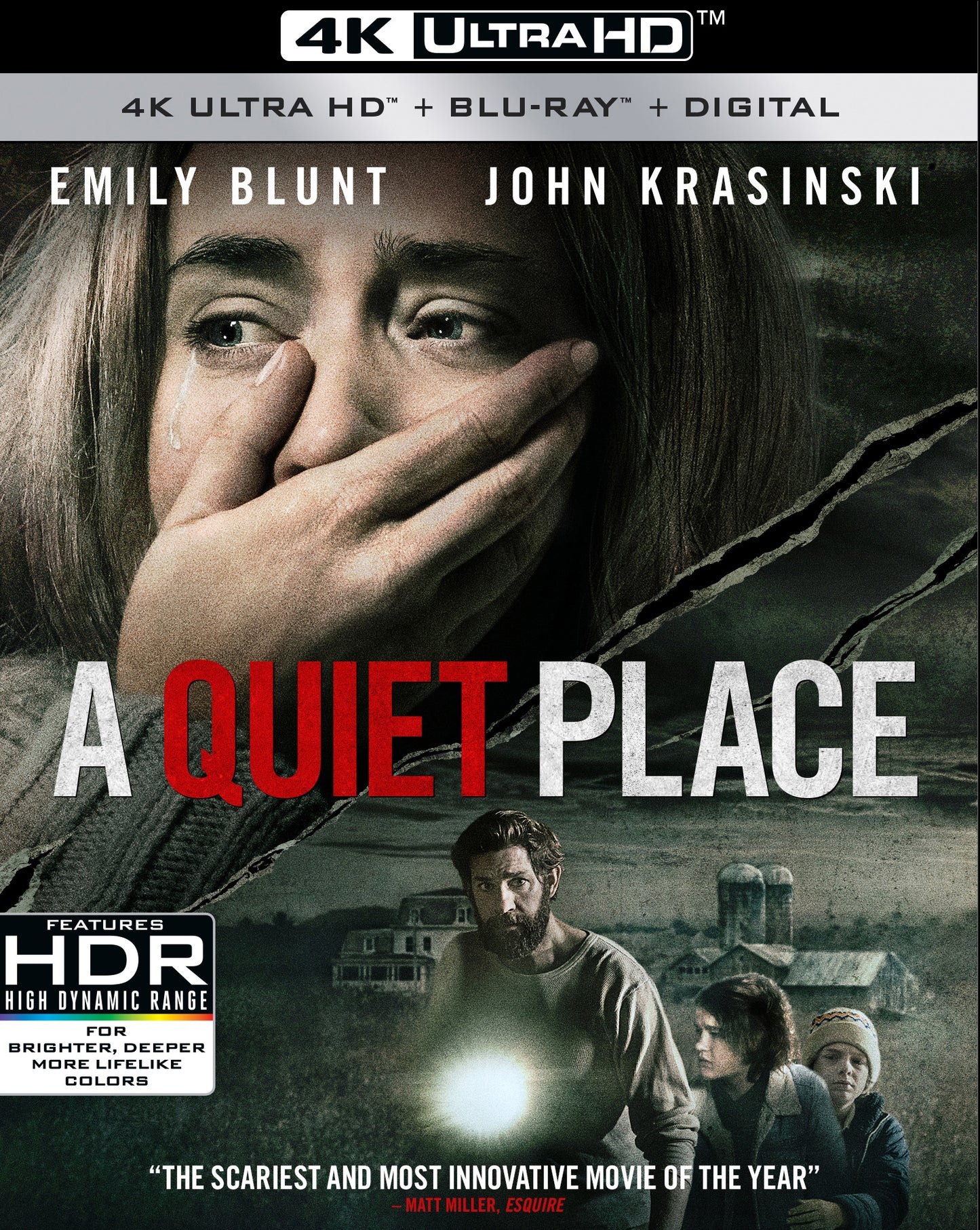 Quiet Place [4K Ultra HD Blu-ray/Blu-ray] cover art