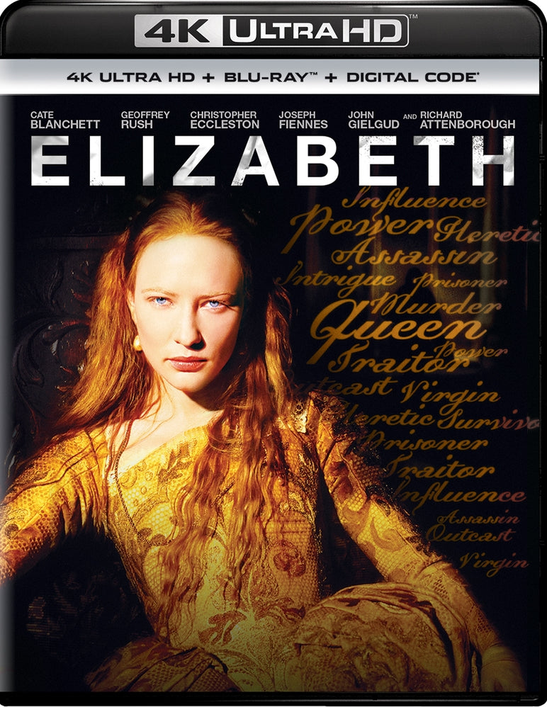 Elizabeth [4K Ultra HD Blu-ray] cover art