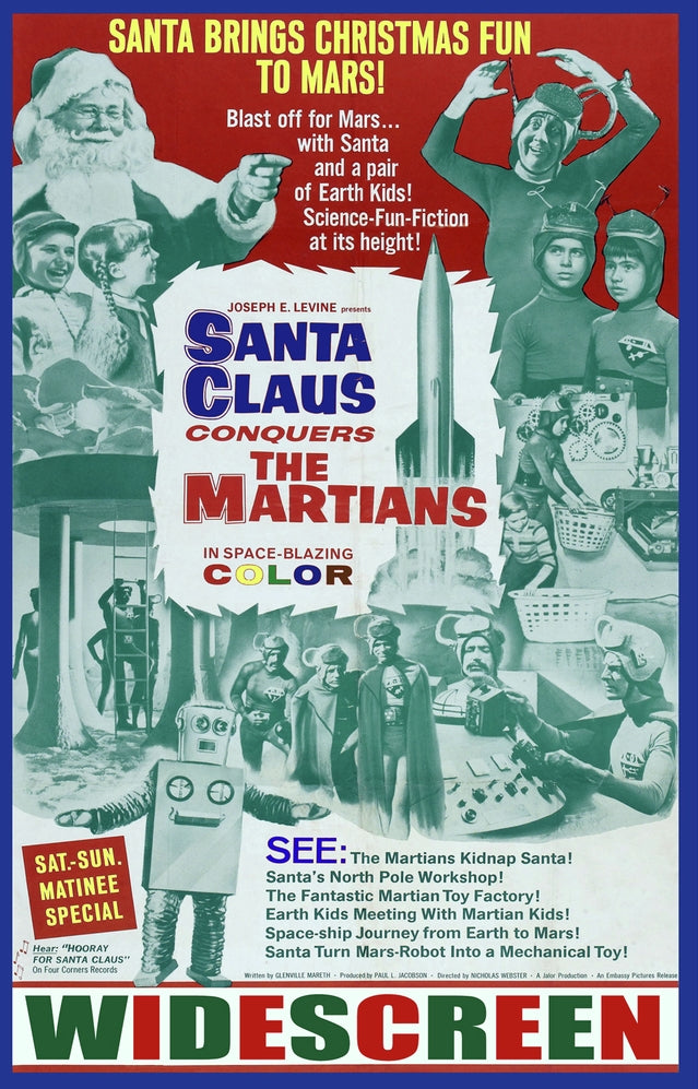 Santa Claus Conquers the Martians cover art
