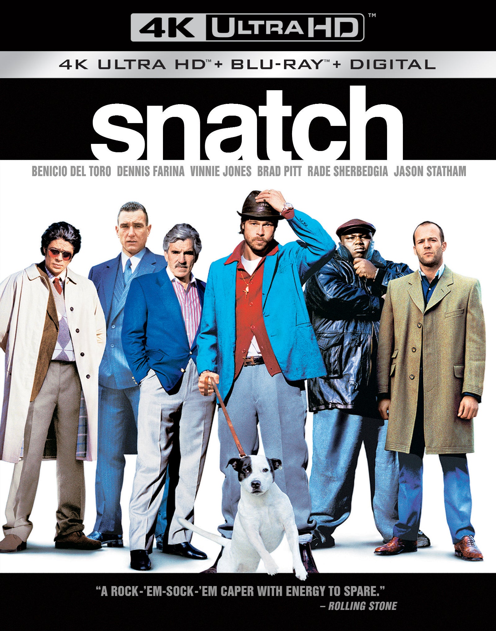 Snatch [Includes Digital Copy] [4K Ultra HD Blu-ray/Blu-ray] cover art