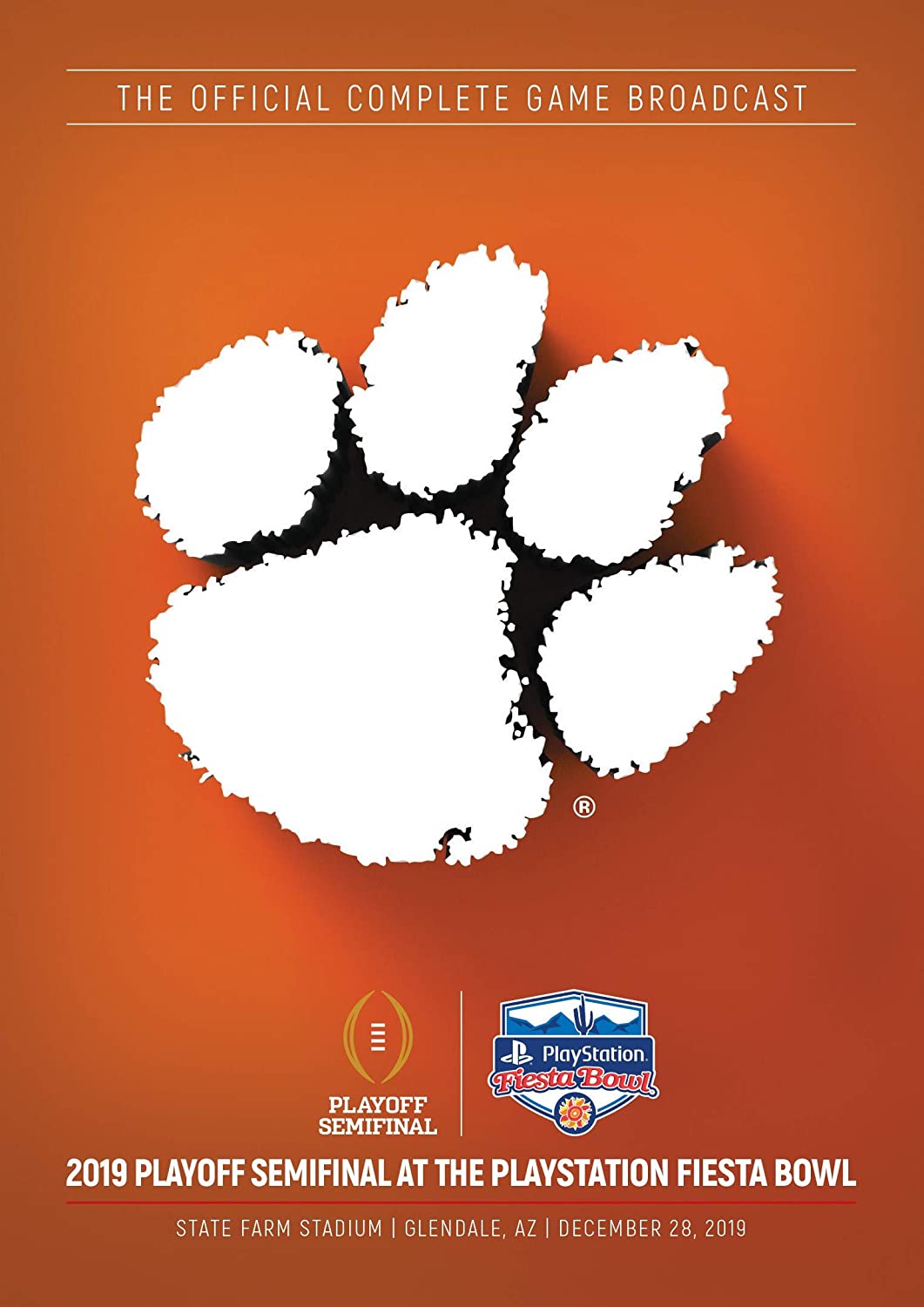 2020 Playstation Fiesta Bowl cover art