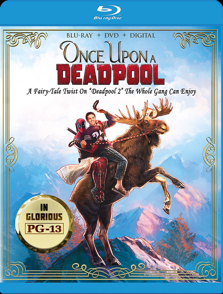 Once Upon a Deadpool [Includes Digital Copy] [Blu-ray/DVD] cover art