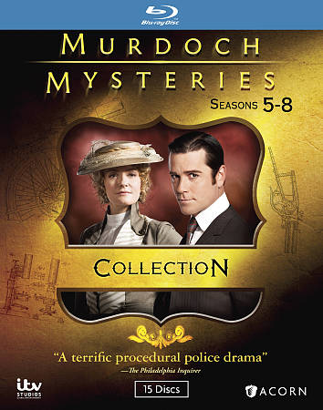 Murdoch Mysteries: Seasons 5-8 [Blu-ray] cover art