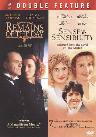 Remains of the Day/Sense and Sensibility cover art