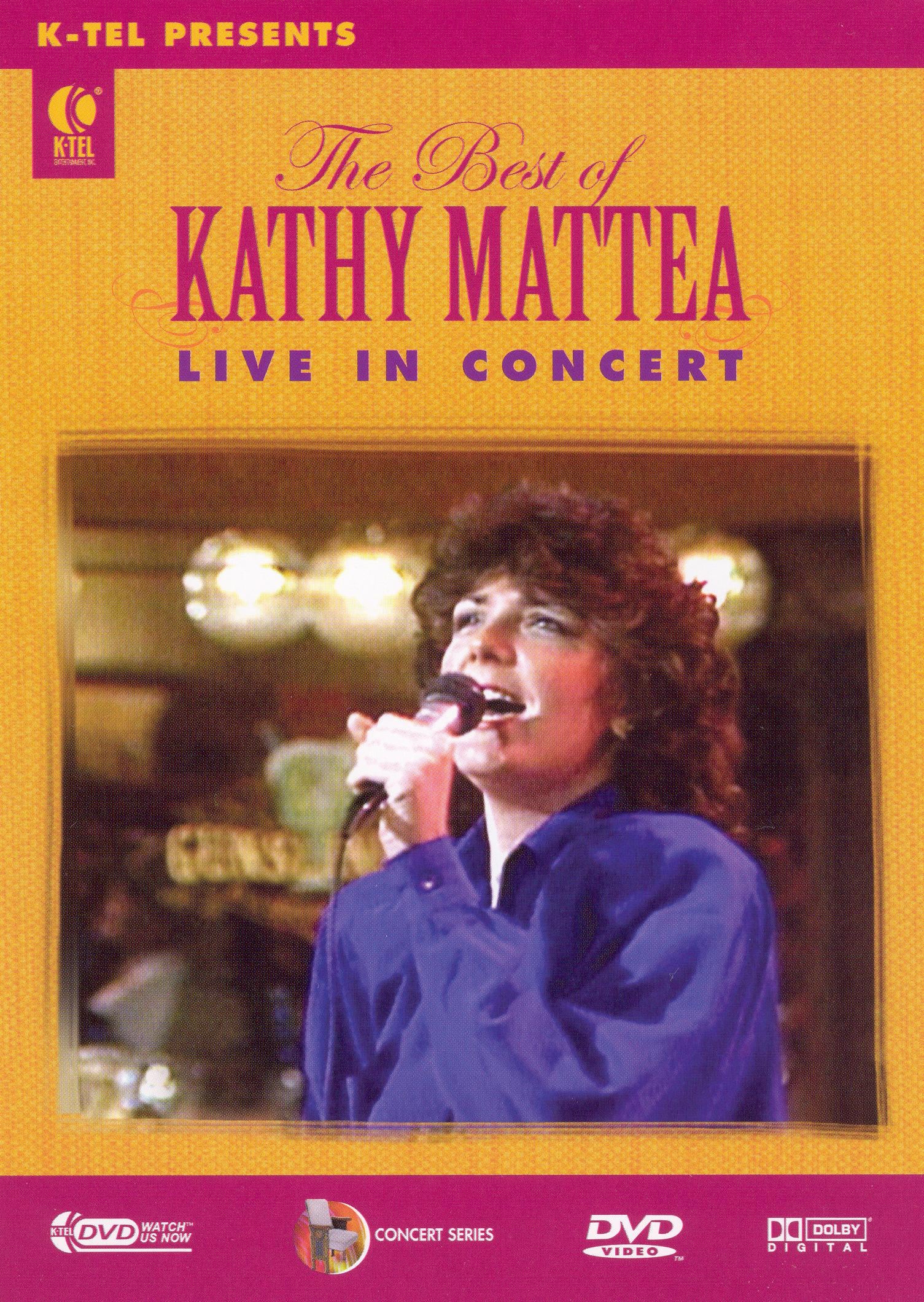 Kathy Mattea: The Best of Kathy Mattea - Live in Concert cover art