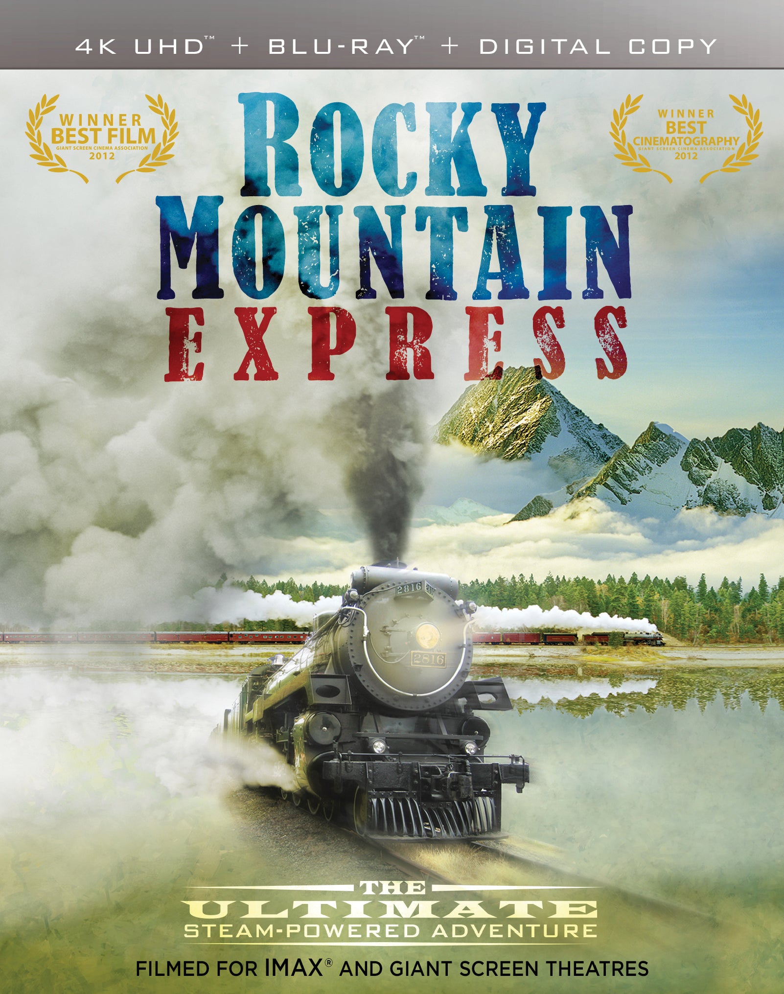 IMAX: Rocky Mountain Express [Includes Digital Copy] [4K Ultra HD Blu-ray/Blu-ray] cover art