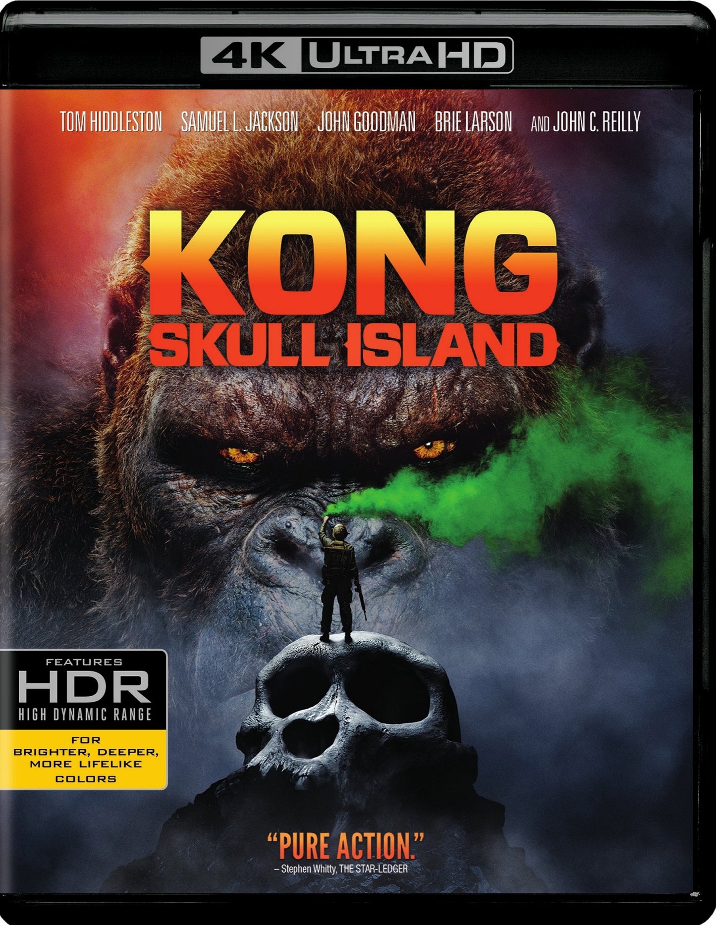 Kong: Skull Island [4K Ultra HD Blu-ray/Blu-ray] cover art