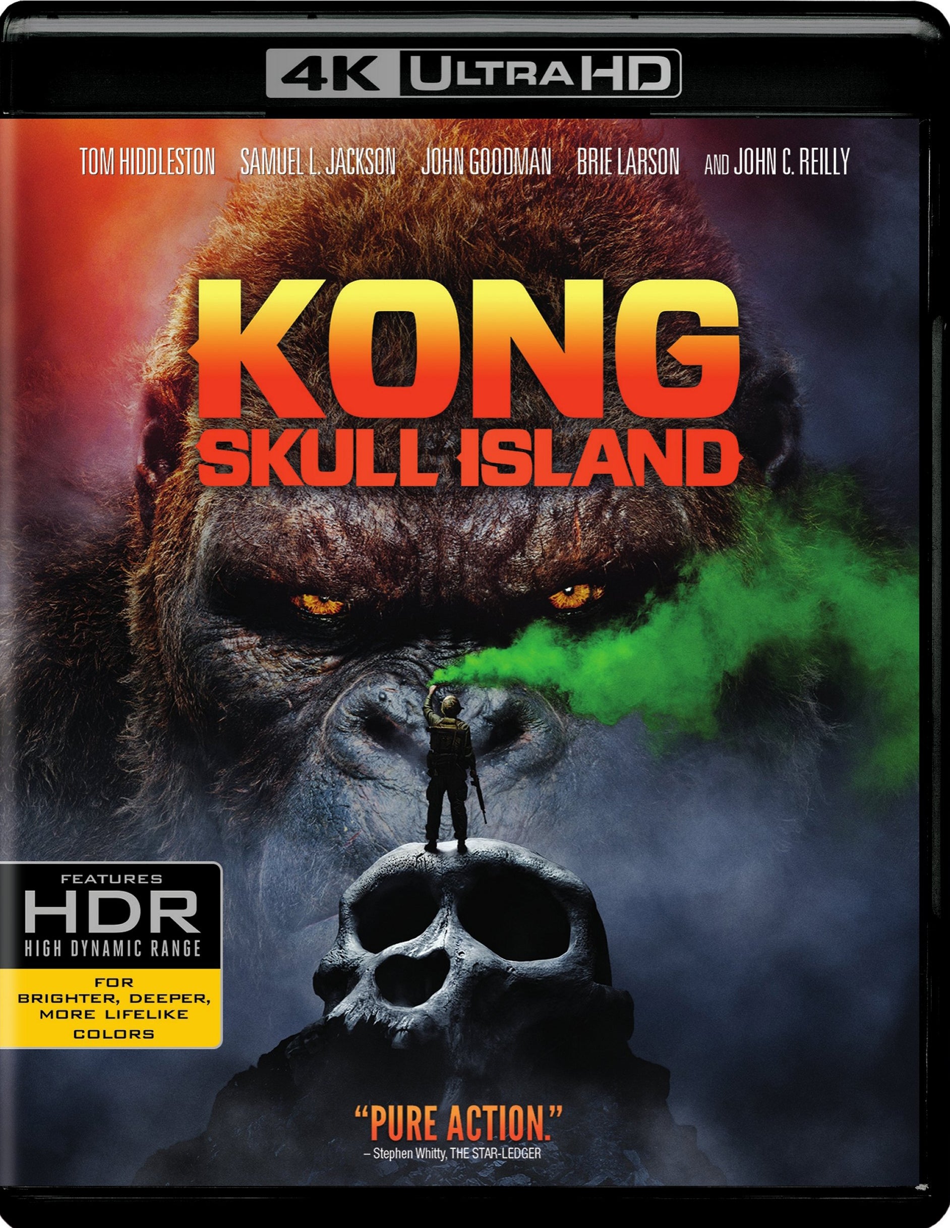 Kong: Skull Island [4K Ultra HD Blu-ray/Blu-ray] cover art
