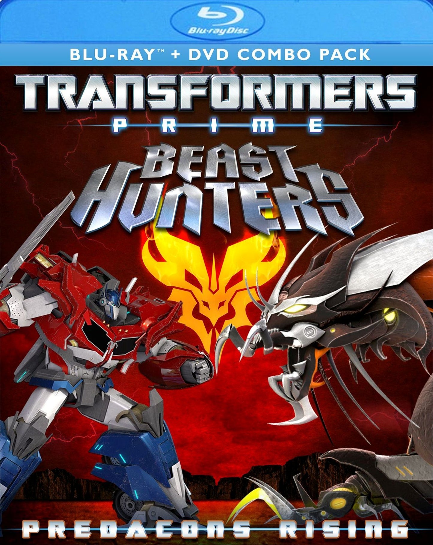 Transformers Prime: Beast Hunters - Predacons Rising [Blu-ray] cover art