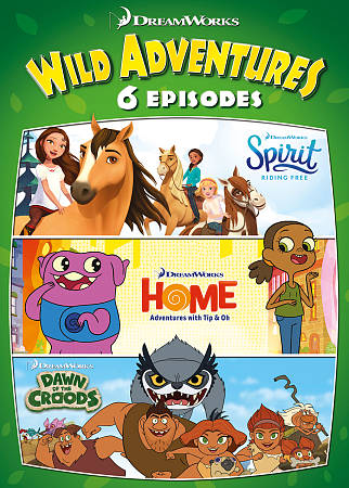 DreamWorks 6 Wild Adventures cover art