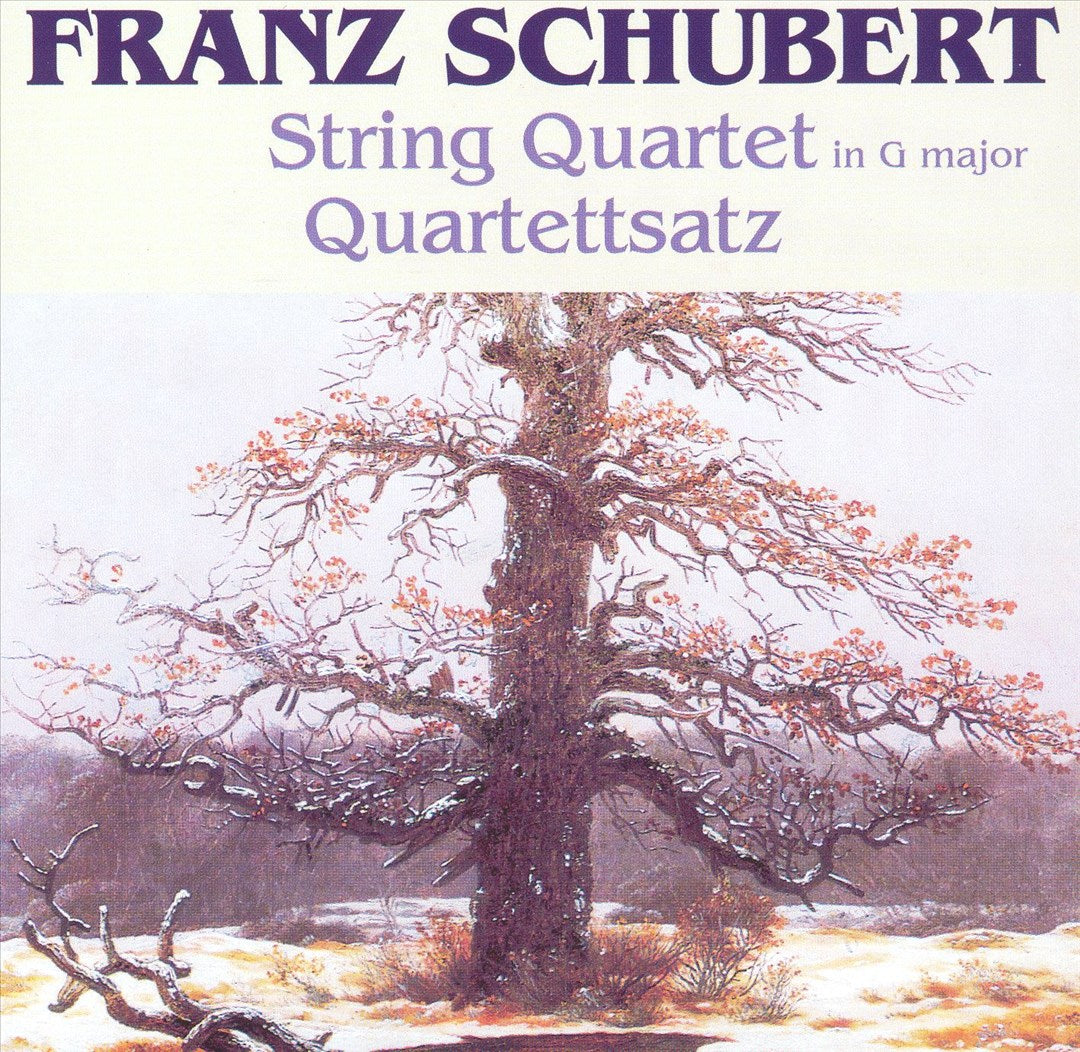 Franz Schubert: Quartettsatz in C minor; String Quartet in G major cover art