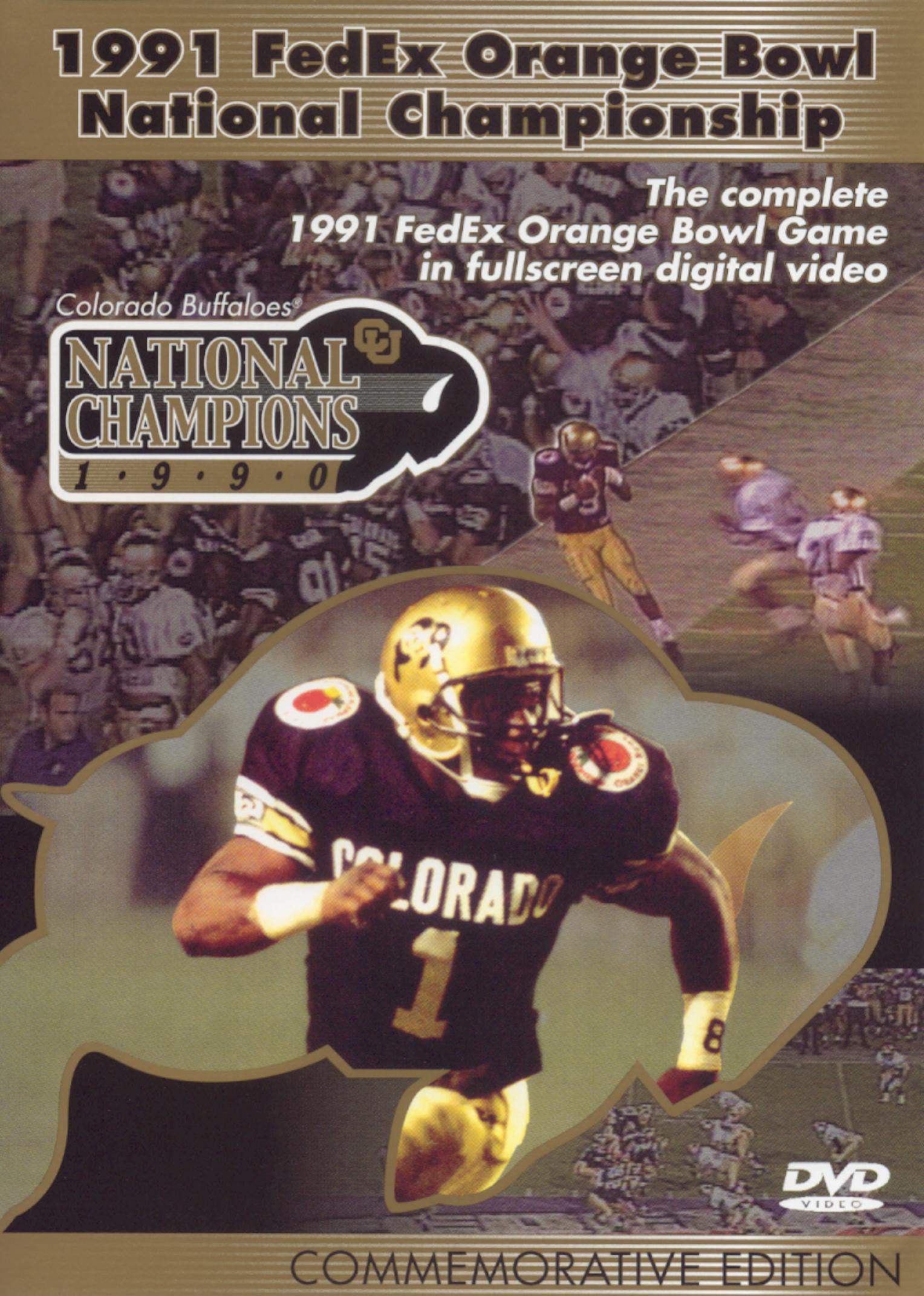 1991 FedEx Orange Bowl National Championship [Commemorative Edition] cover art