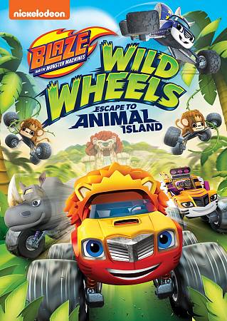 Blaze and the Monster Machines: Wild Wheels Escape to Animal Island cover art
