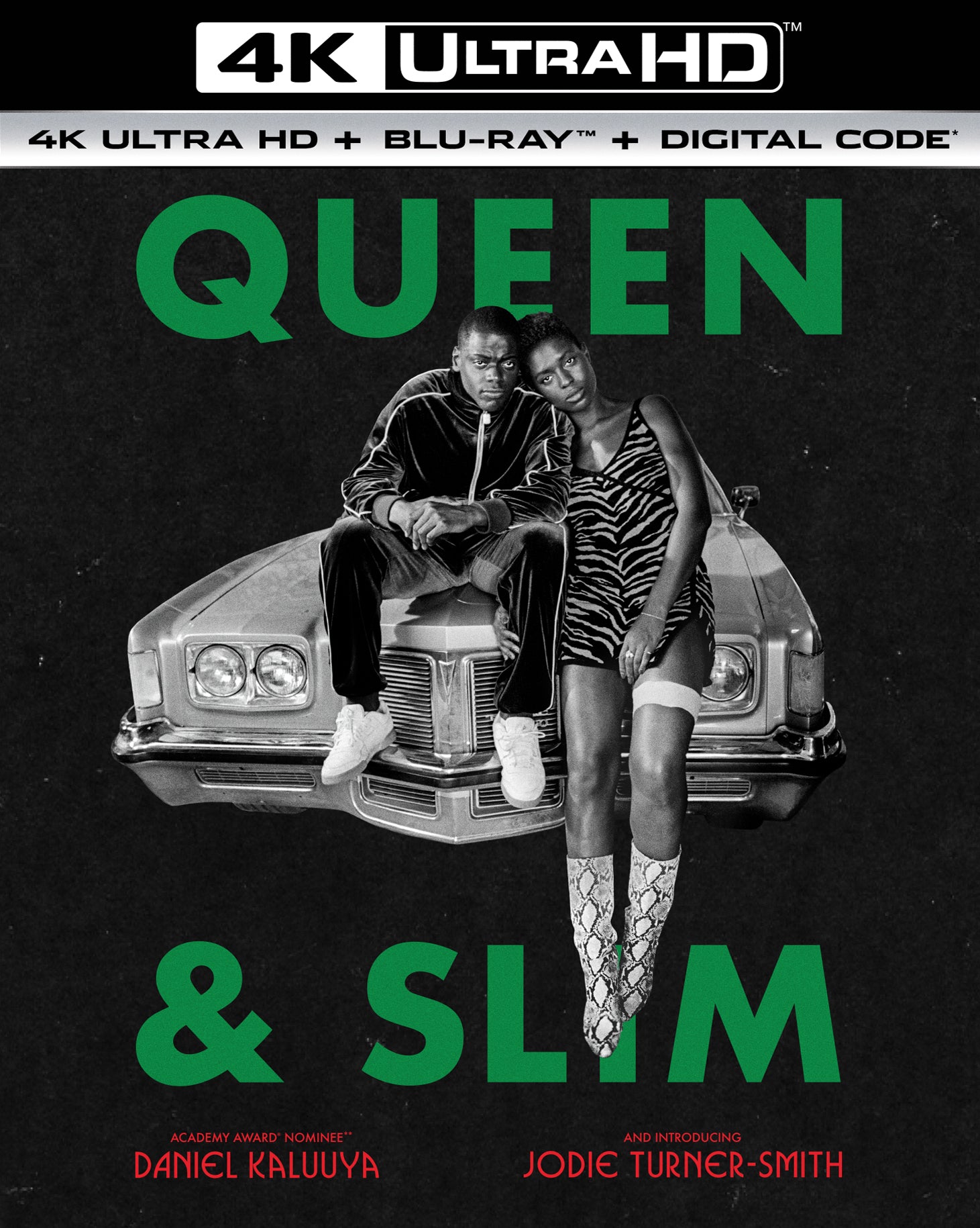 Queen & Slim [Includes Digital Copy] [4K Ultra HD Blu-ray/Blu-ray] cover art