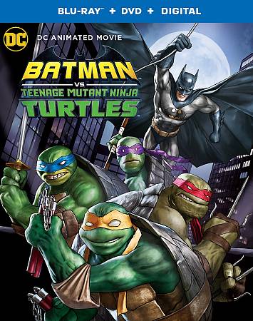 Batman vs. Teenage Mutant Ninja Turtles [Includes Digital Copy] [Blu-ray/DVD] [2 Discs] cover art