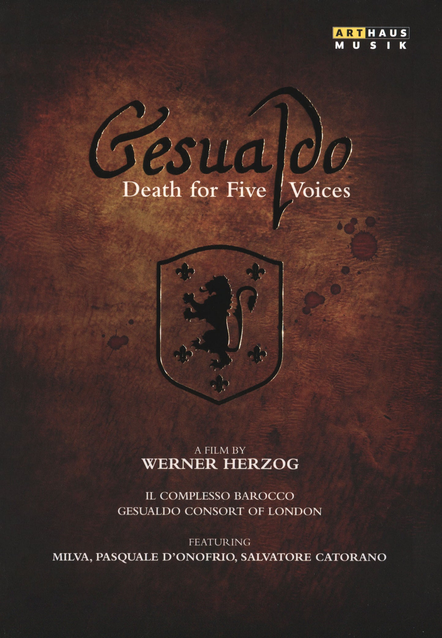 Carlo Gesualdo - Death For Five Voices cover art