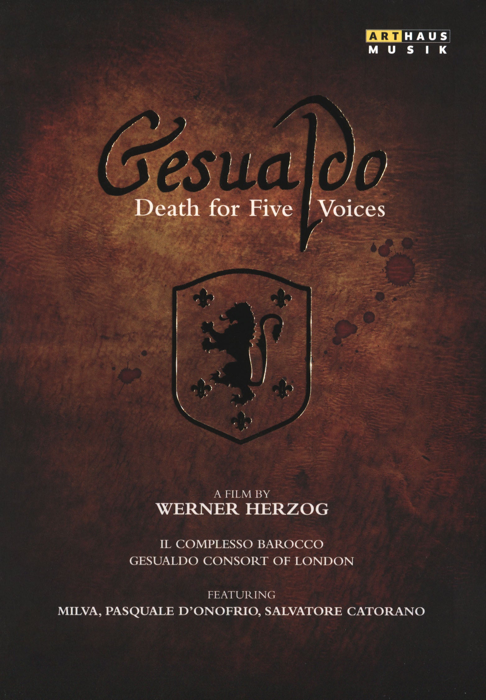 Carlo Gesualdo - Death For Five Voices cover art