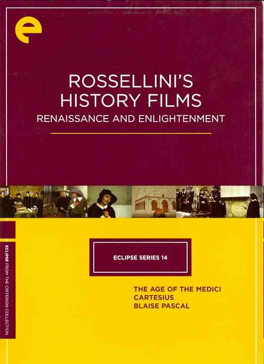Eclipse Series 14: Rossellini's History Films - Renaissance and Enlightenment cover art