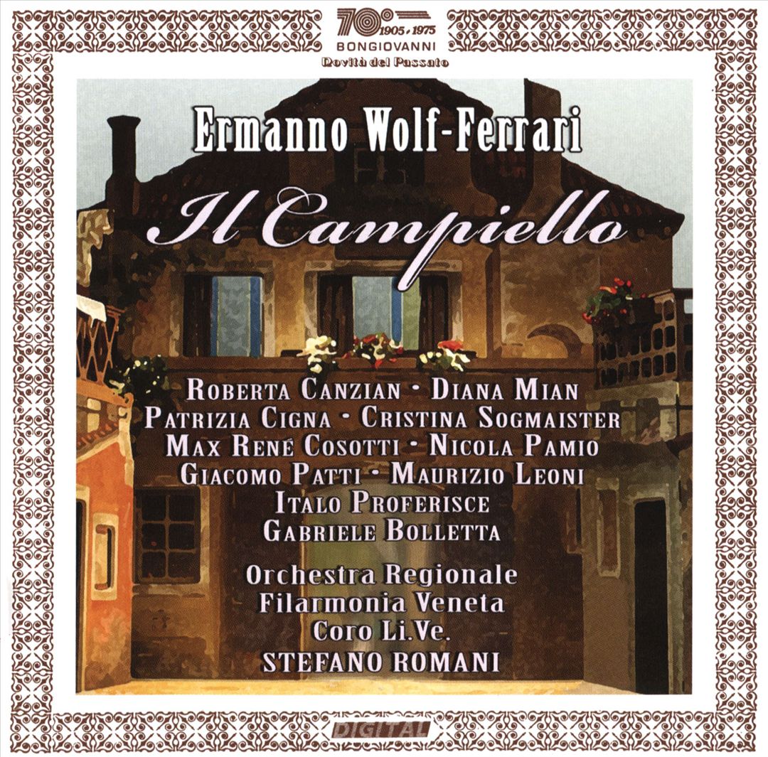 Ermano Wolf-Ferrari: Il Campiello cover art
