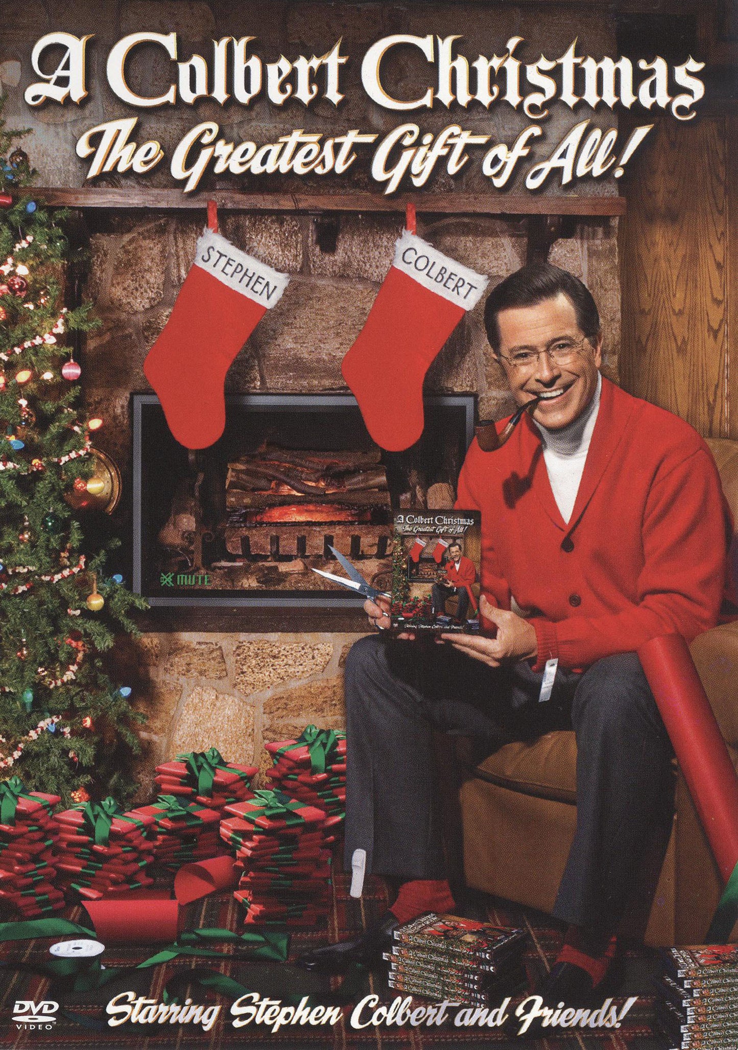 Colbert Christmas: The Greatest Gift of All! cover art