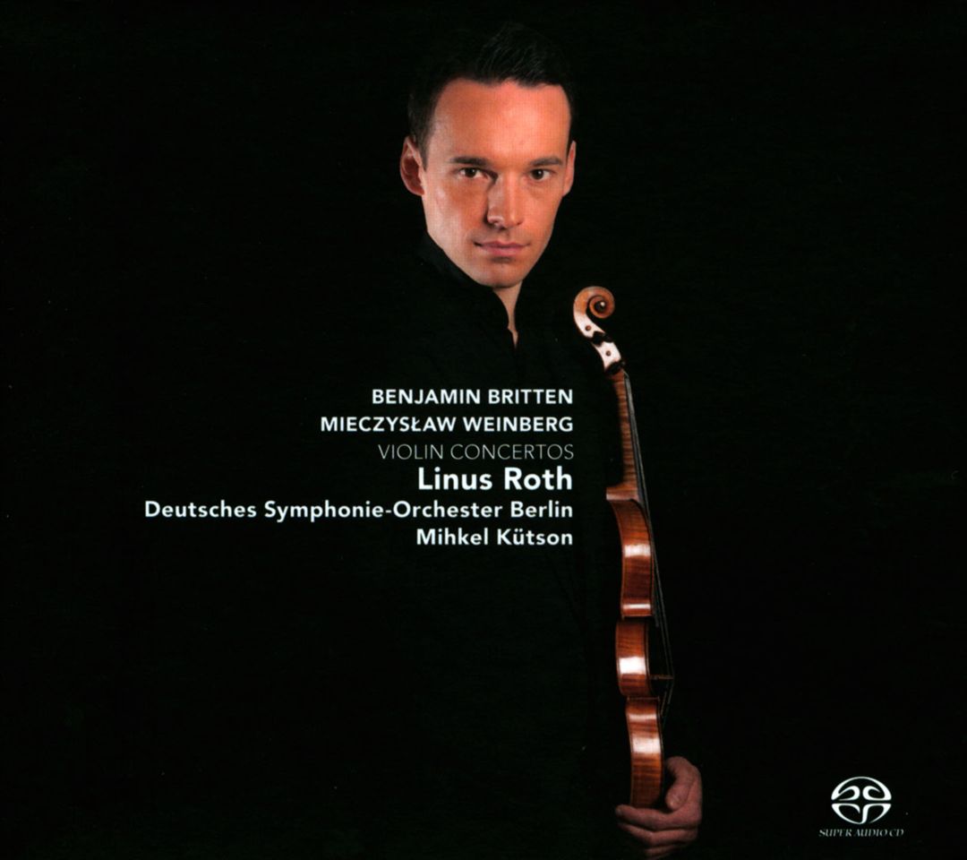Benjamin Britten, Mieczyslaw Weinberg: Violin Concertos cover art