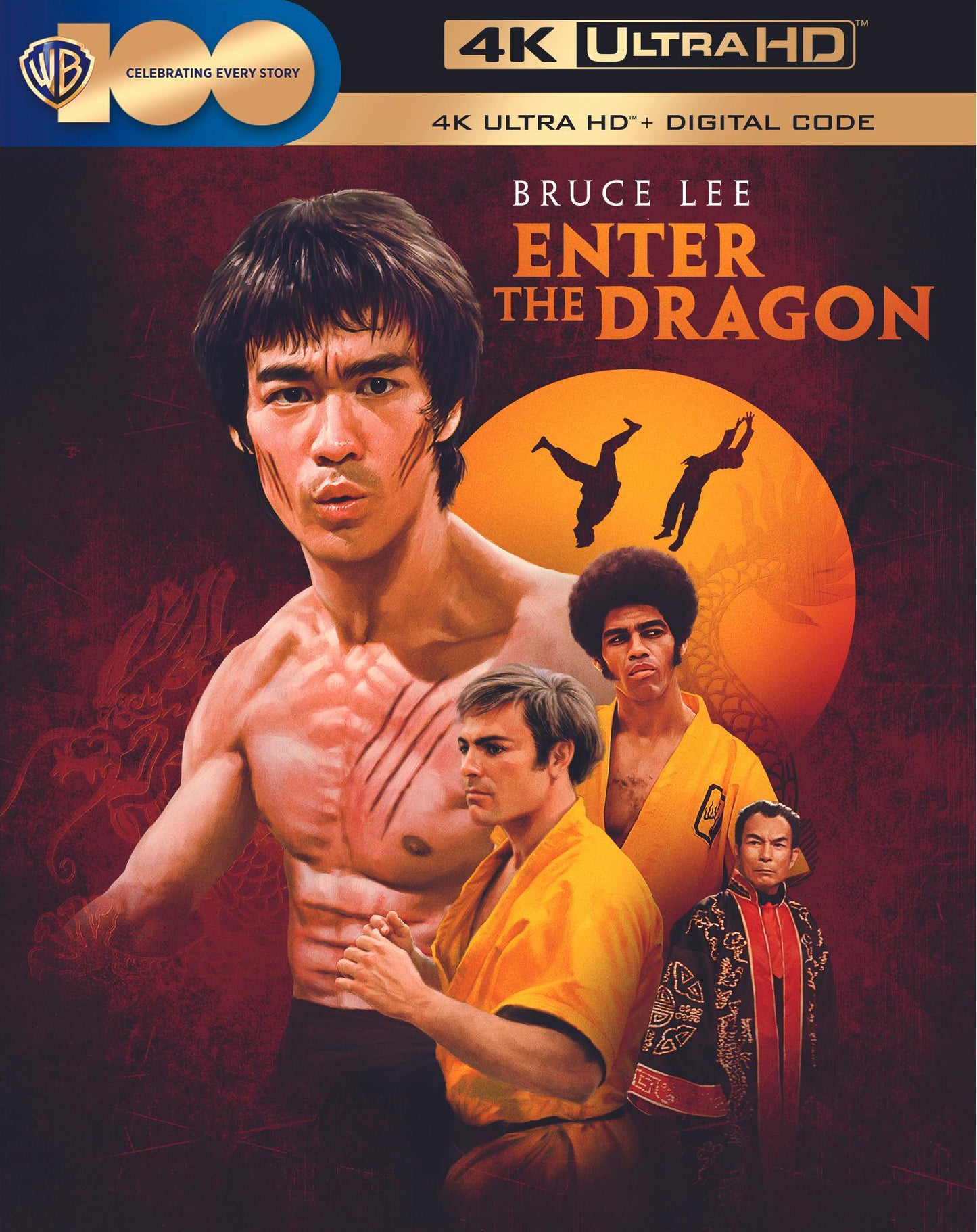 Enter the Dragon [Includes Digital Copy] [4K Ultra HD Blu-ray] cover art