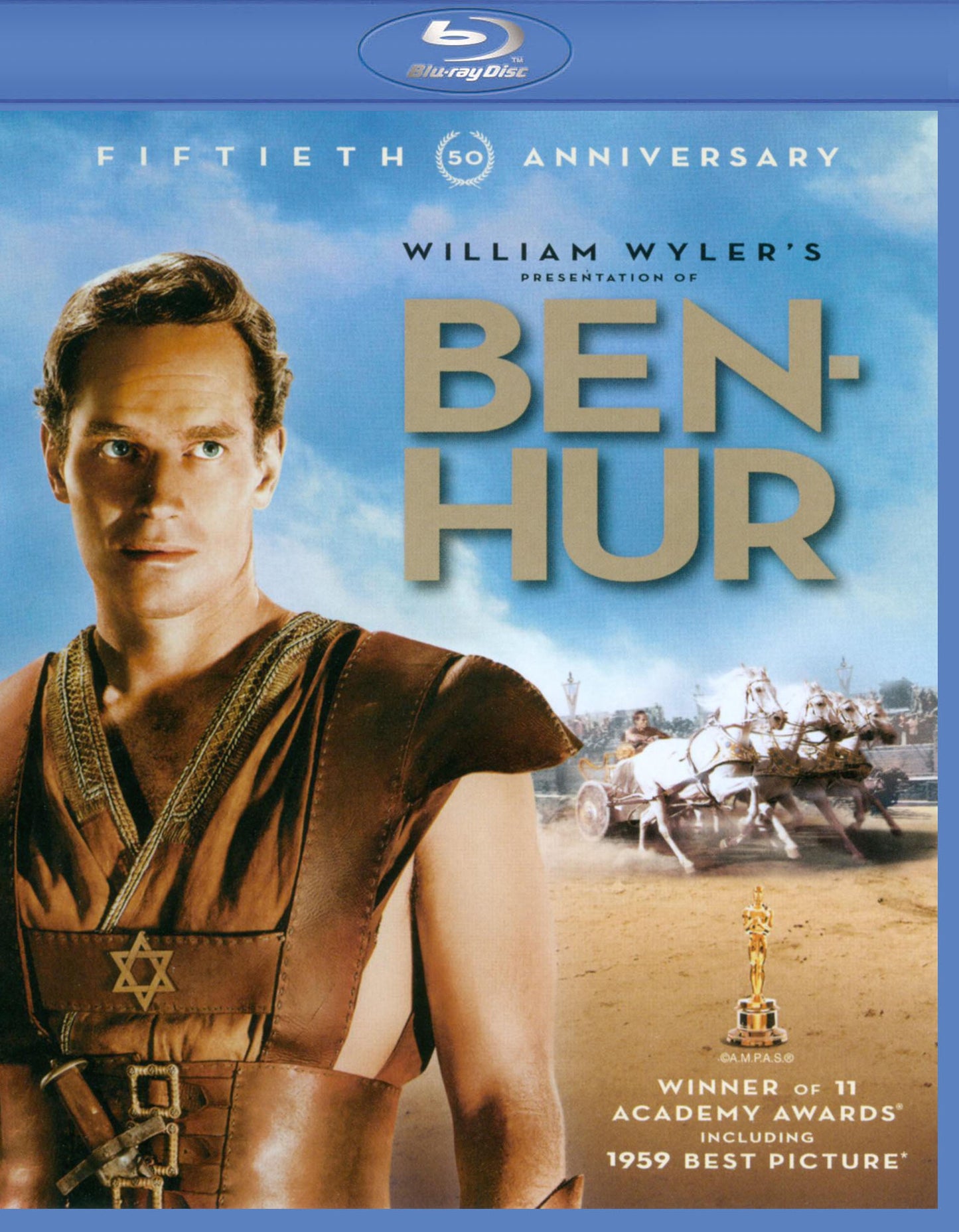 Ben-Hur [Fiftieth Anniversary] [2 Discs] [Blu-ray] cover art
