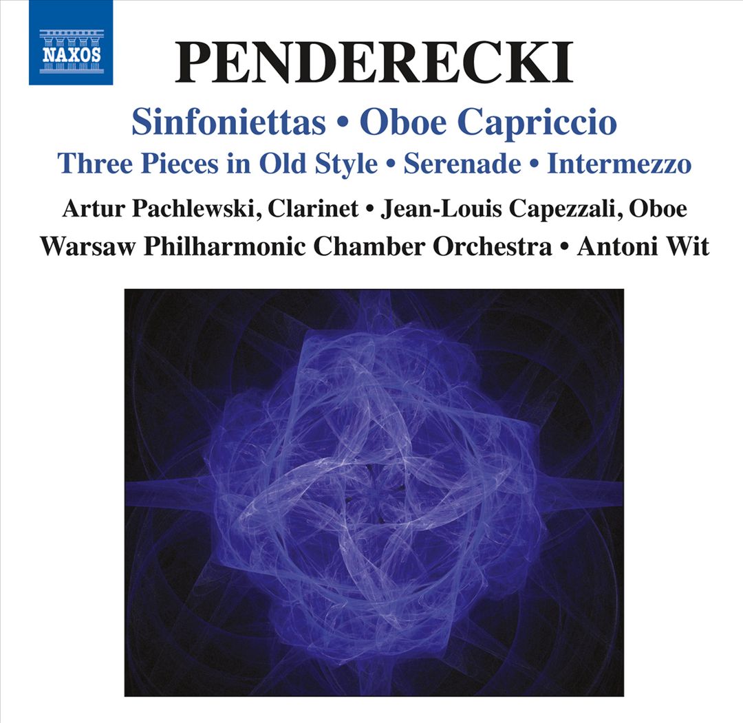 Penderecki: Sinfoniettas; Oboe Capriccio cover art