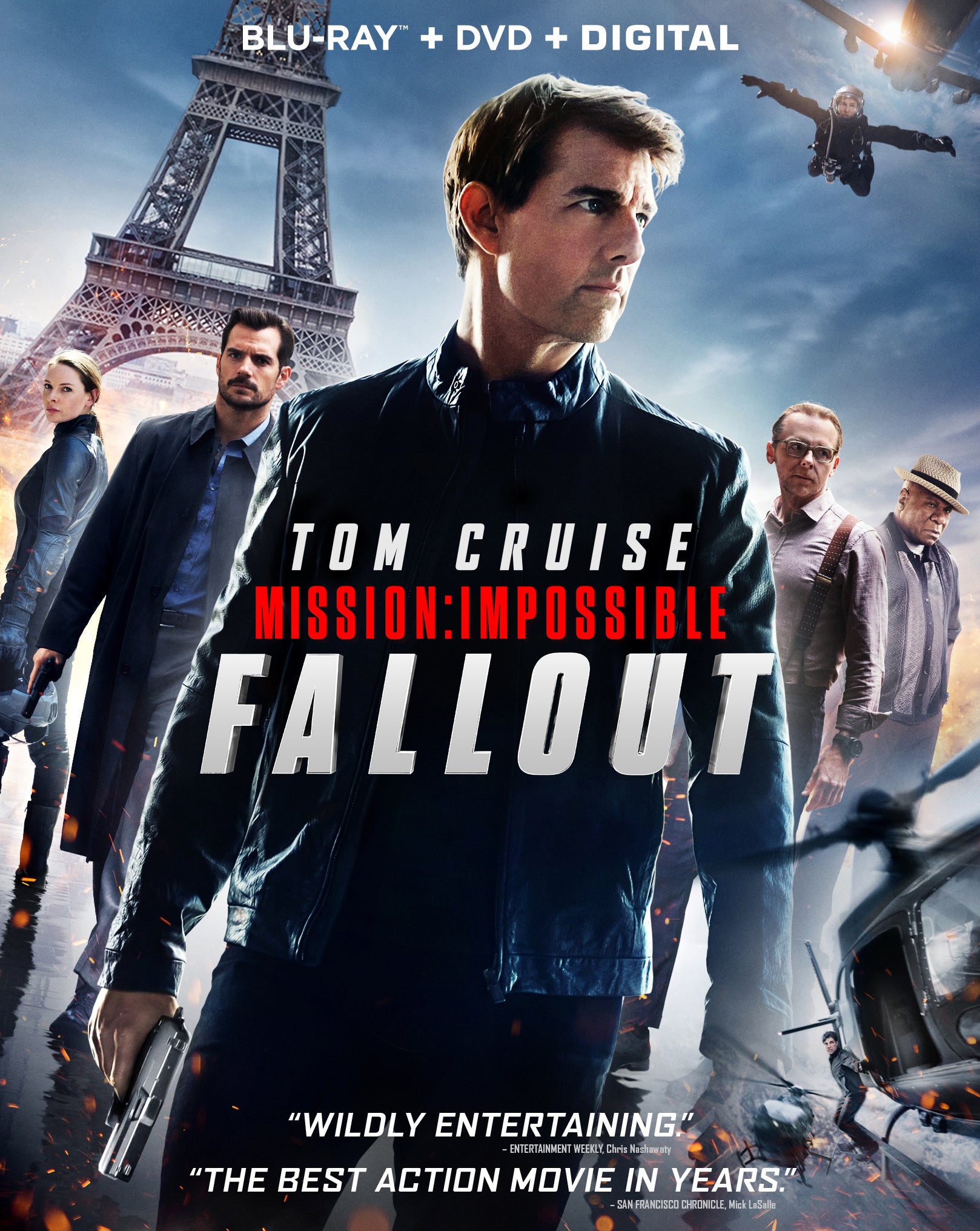 Mission: Impossible - Fallout [Includes Digital Copy] [Blu-ray/DVD] cover art