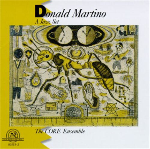 Donald Martino: A Jazz Set cover art