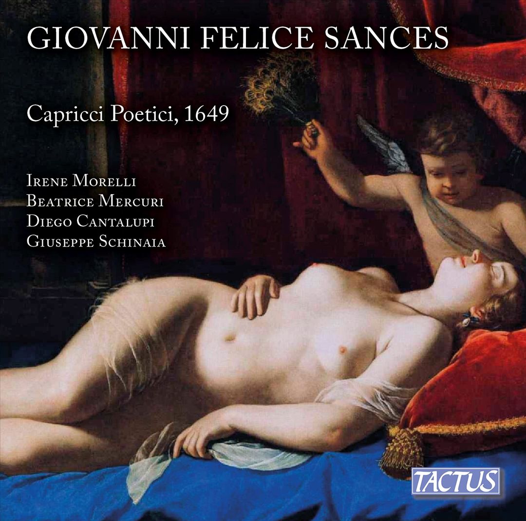 Giovanni Felice Sances: Capricci Poetici, 1649 cover art