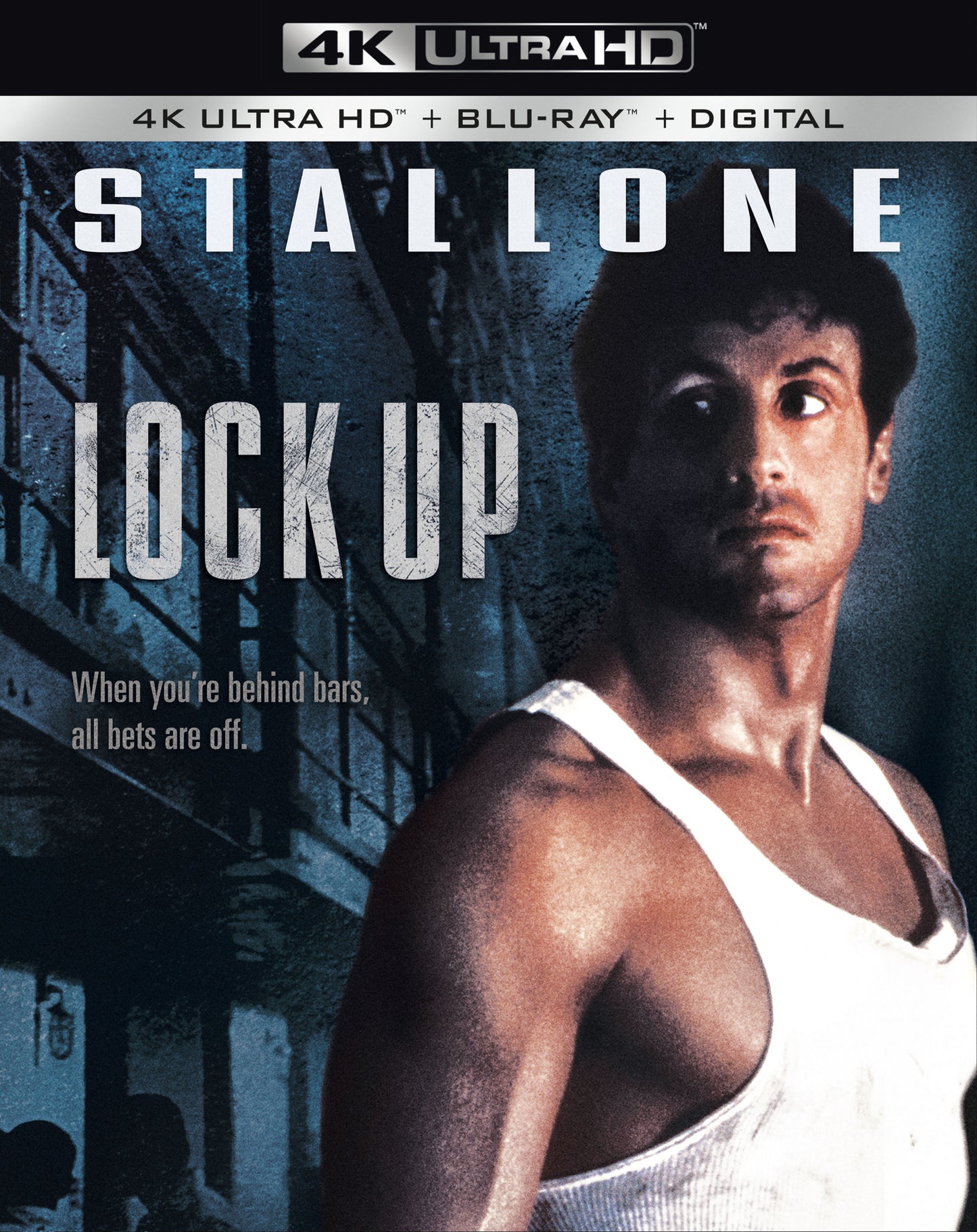 Lock Up [Includes Digital Copy] [4K Ultra HD Blu-ray/Blu-ray] cover art