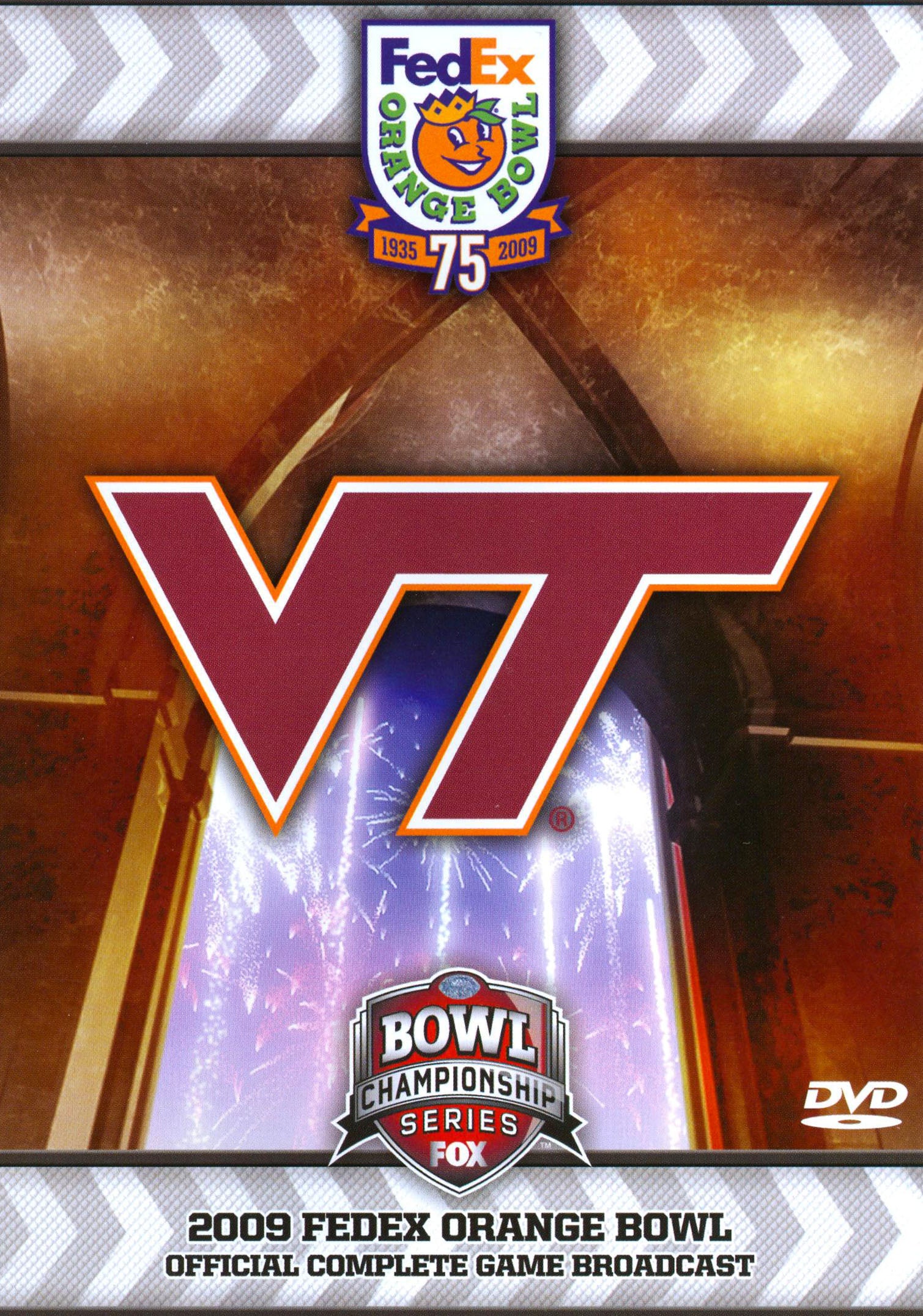 2009 FedEx Orange Bowl cover art