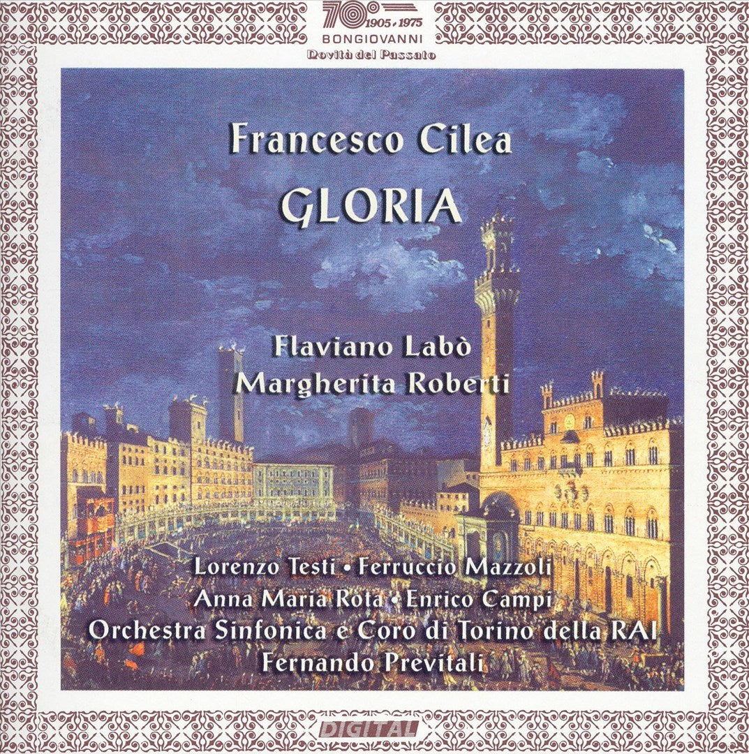 Cilea: Gloria cover art
