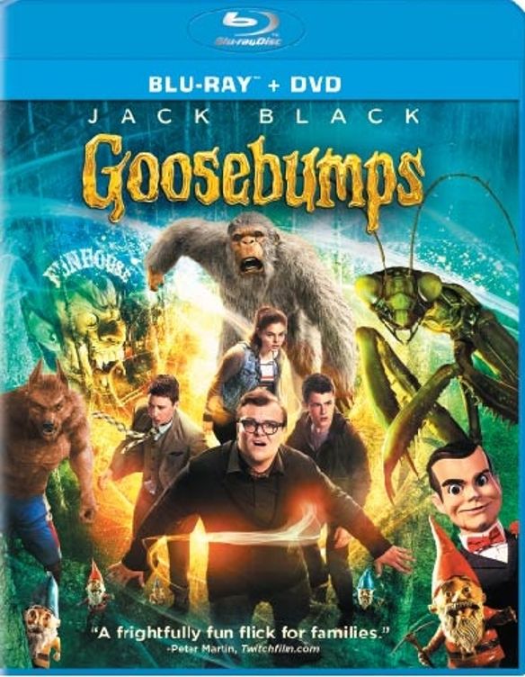 Goosebumps [Blu-ray/DVD] [2 Discs] cover art