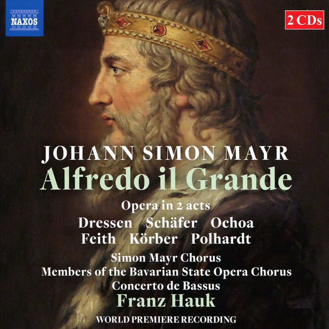 Johann Simon Mayr: Alfredo il Grande cover art