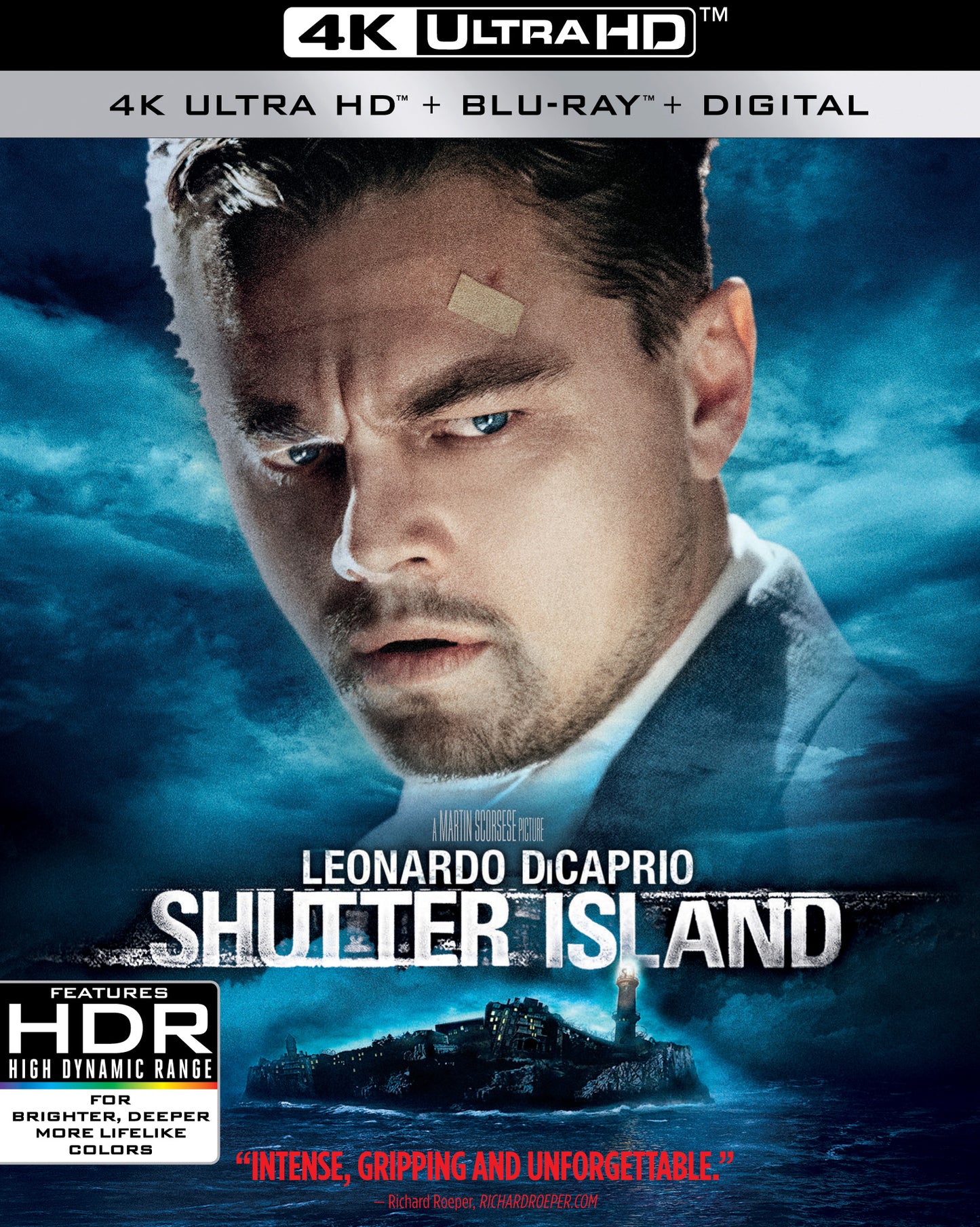 Shutter Island [Includes Digital Copy] [4K Ultra HD Blu-ray/Blu-ray] cover art