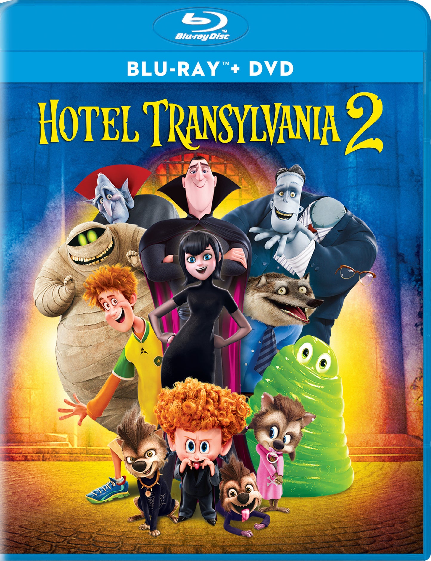 Hotel Transylvania 2 [Blu-ray/DVD] cover art